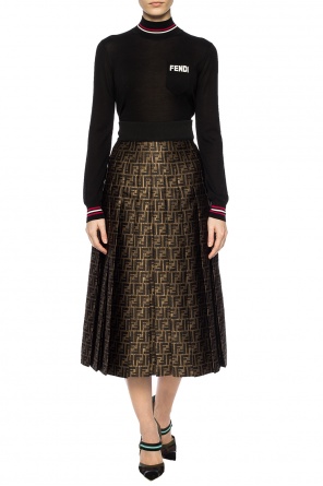 Silk turtleneck sweater, zdjęcie 2 Silk turtleneck sweater od Fendi